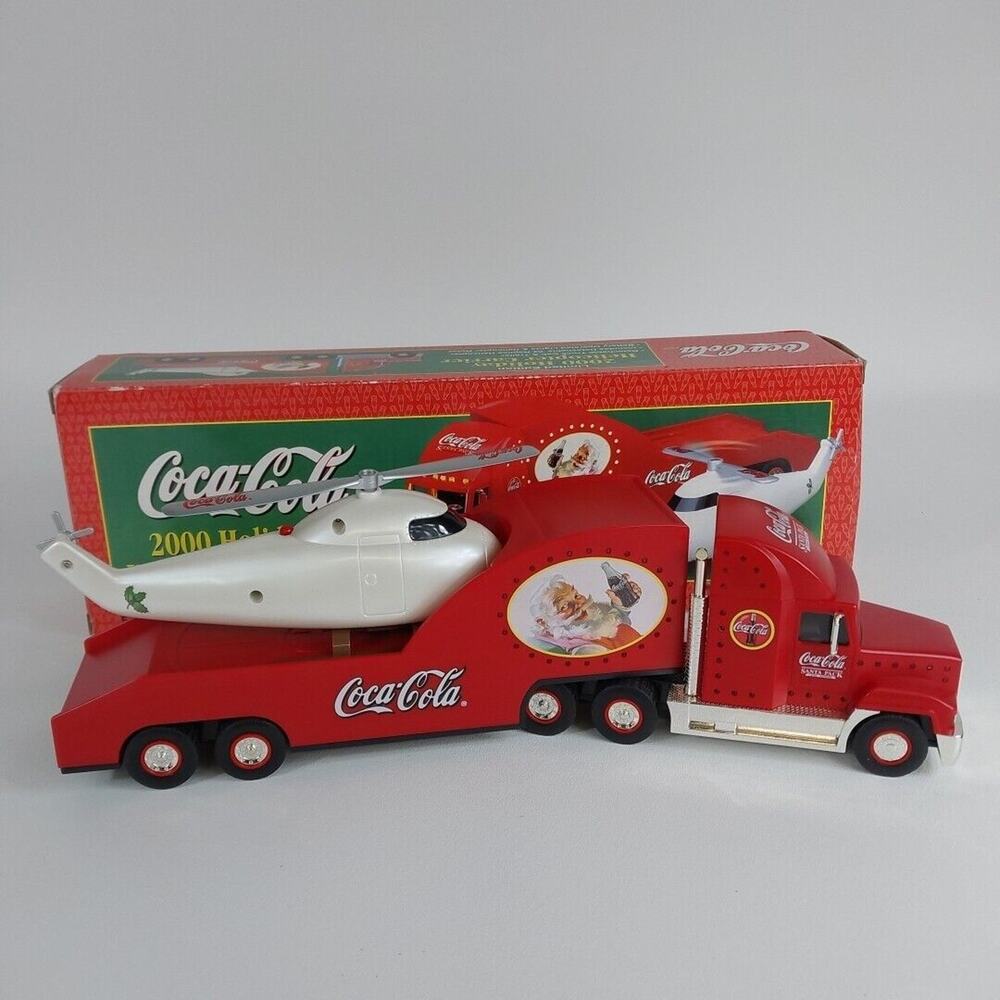 Coca-Cola 2000 Holiday Helicopter Carrier Limited Edition '62 Replica Works